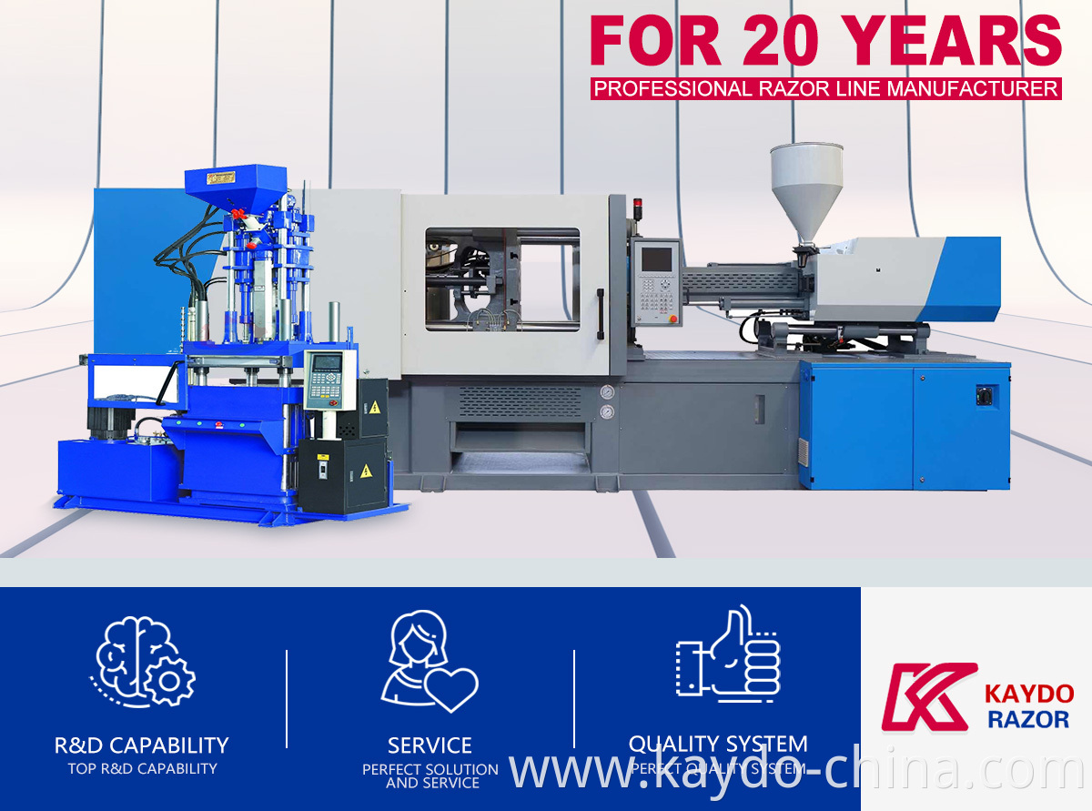 Kaydo disposable straight razor machine factory direct sale disposable razor fix machine